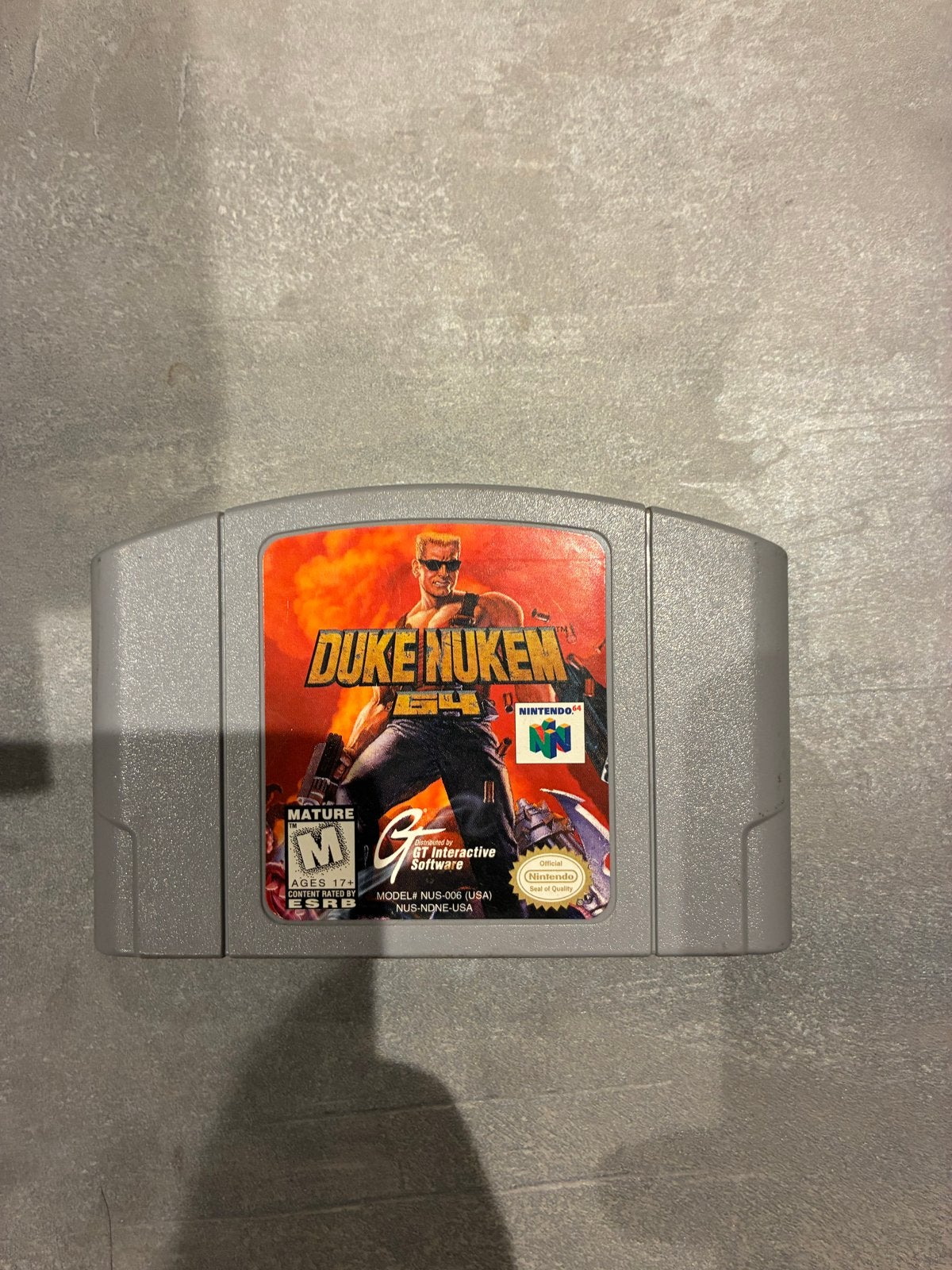Duke Nukem N64 - Klassieke Shooter Game, Spelcomputers en Games, Games | Nintendo 64, Gebruikt, Shooter, 1 speler, Ophalen of Verzenden