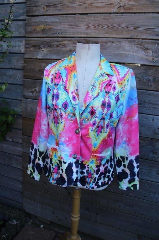 Jasje gekleurd Missy mt L Vaste prijs, Overige kleuren, Verzenden, Maat 42/44 (L), Missy