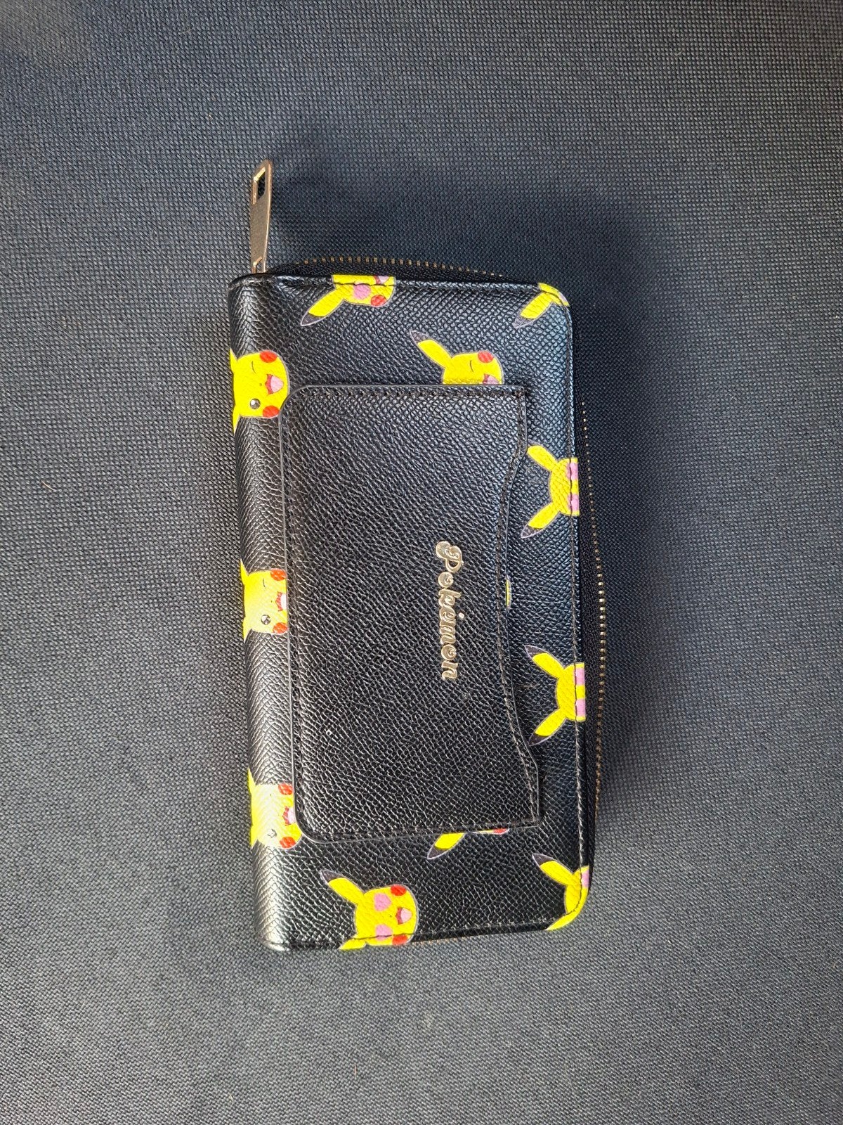 Leuke Pikachu portemonnee met rits, Ophalen of Verzenden, Zo goed als nieuw, Zwart, Overige merken