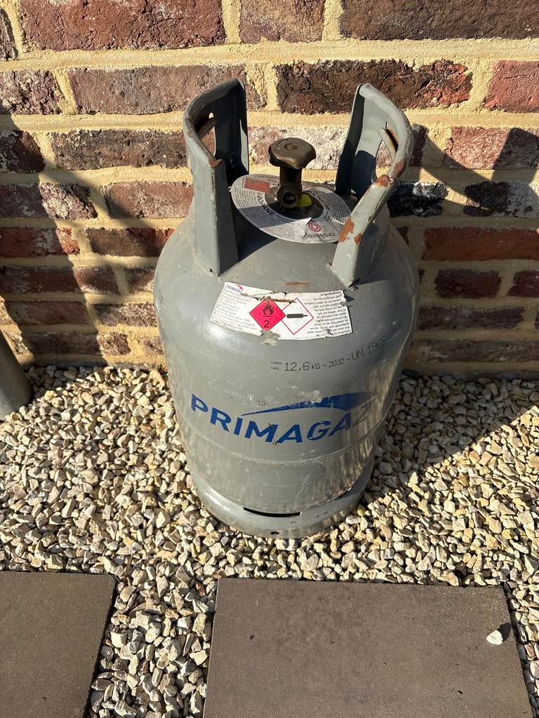 Primagaz en Benegas gasflessen 12.6kg/12.3kg, Ophalen, Zo goed als nieuw