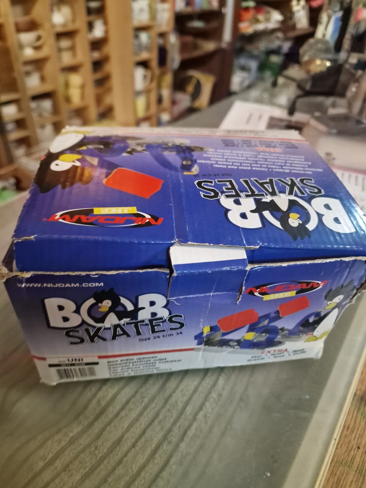 Nijdam Bob Skates Glijders - Maat 24 t/m 34, Ophalen of Verzenden, Gebruikt, Overige typen, Nijdam