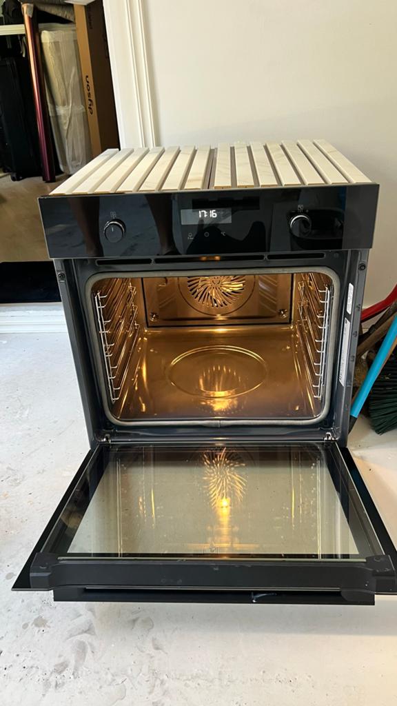 AEG Inbouwoven met Pyrolyse (Model: BPE435060B), Witgoed en Apparatuur, Ovens, Ophalen, Inbouw, 55 tot 60 cm, 45 tot 60 cm