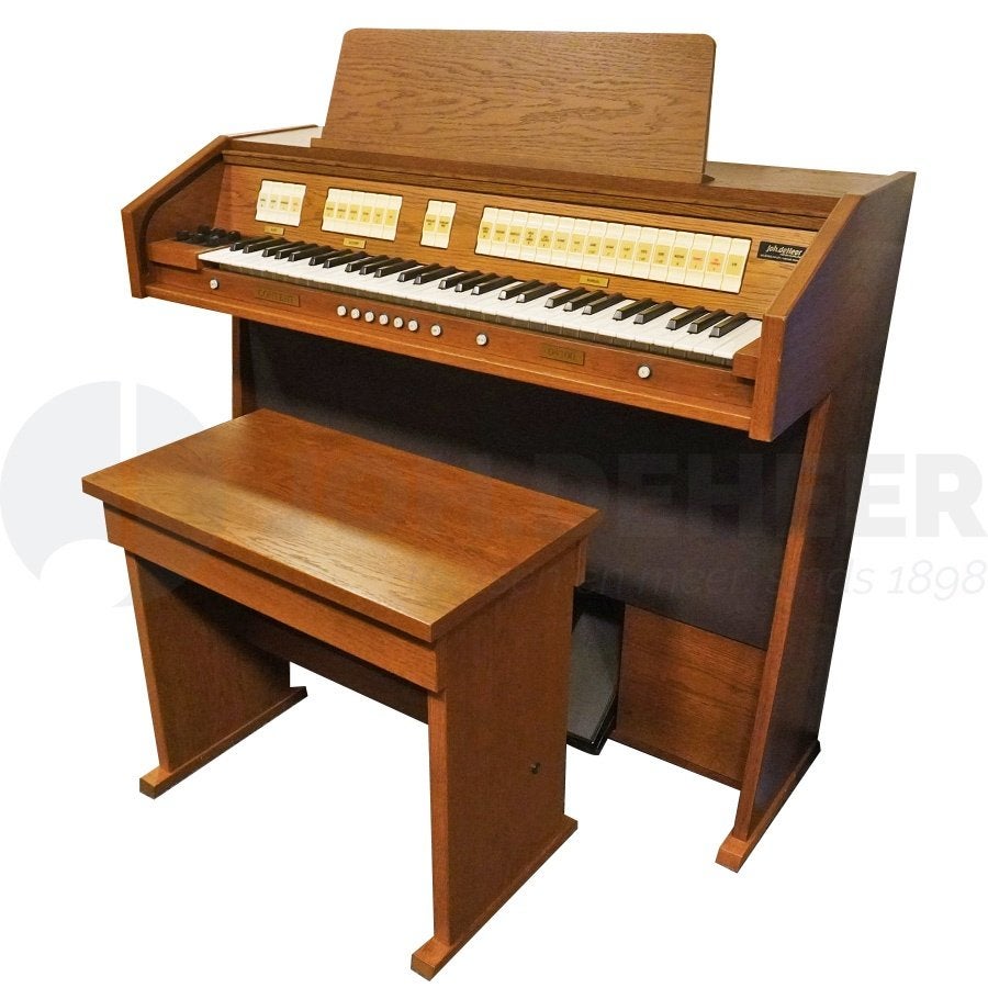 Content D4100 Occasion Donker Eiken Orgel, Gebruikt, 1 klavier, 3364AE, Ophalen of Verzenden