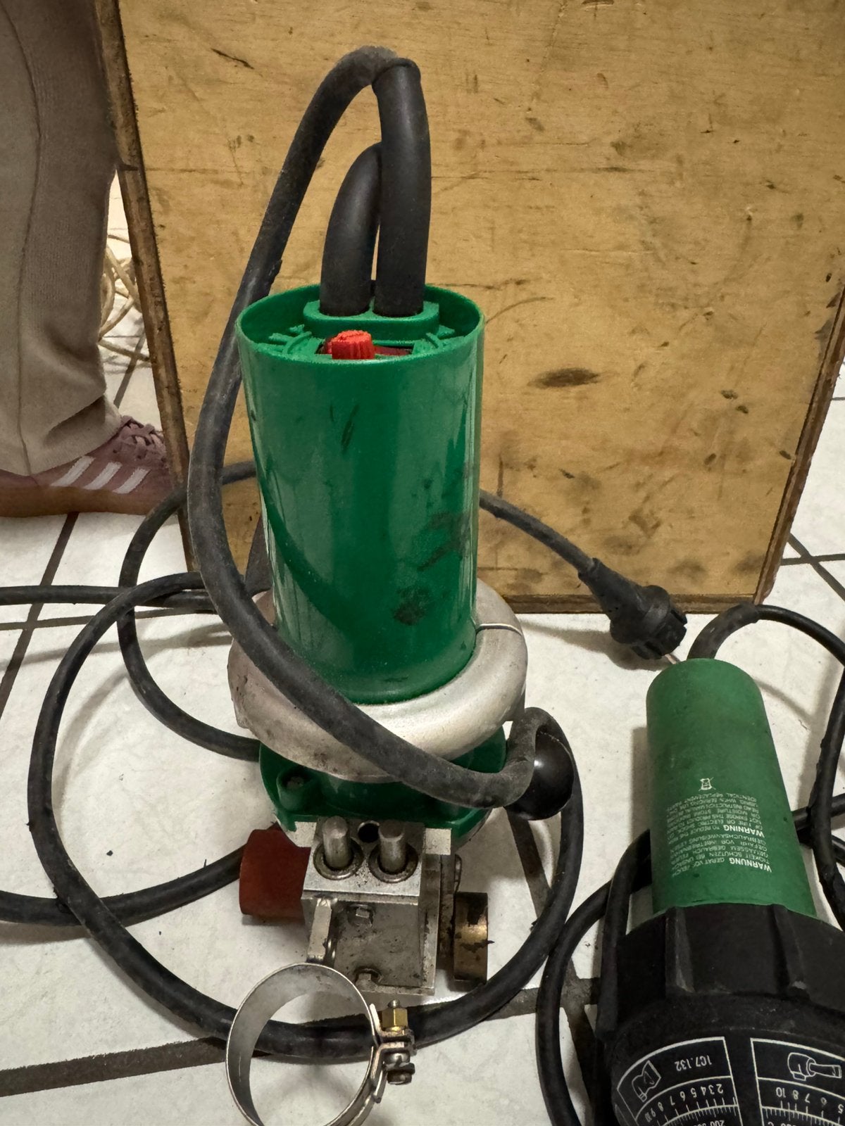 Leister Triac Drive heteluchtlasautomaat dakbedekking, Ophalen, Gebruikt, Overige typen, Overige merken