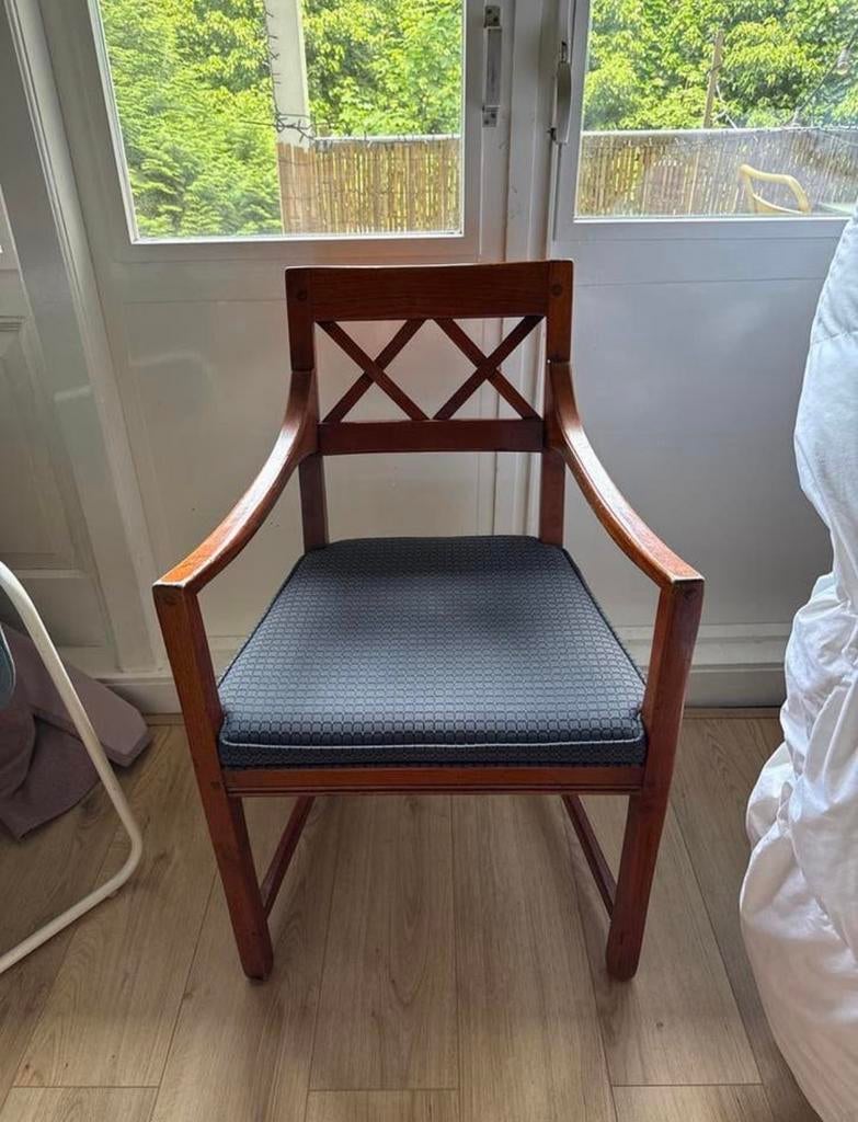 Set van 4 Schuitema Jugendstil eetkamerstoelen, Antiek en Kunst, Antiek | Meubels | Stoelen en Banken, Ophalen