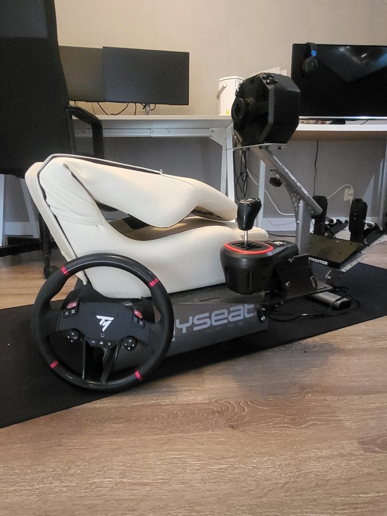 Simrace Set: Thrustmaster T598+Shifter+Playseat(1 jaar oud!), Ophalen, PlayStation 4, Zo goed als nieuw, Playseat of Racestoel