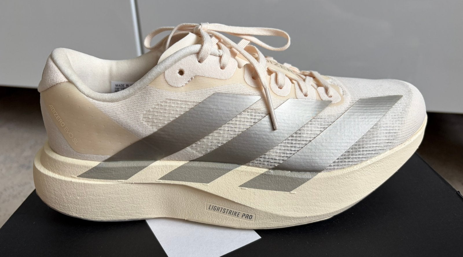 Adidas hardloopschoenen Adizero Evo SL W maat 40!, Sport en Fitness, Loopsport en Atletiek, Adidas, Hardloopschoenen, Nieuw, Ophalen of Verzenden