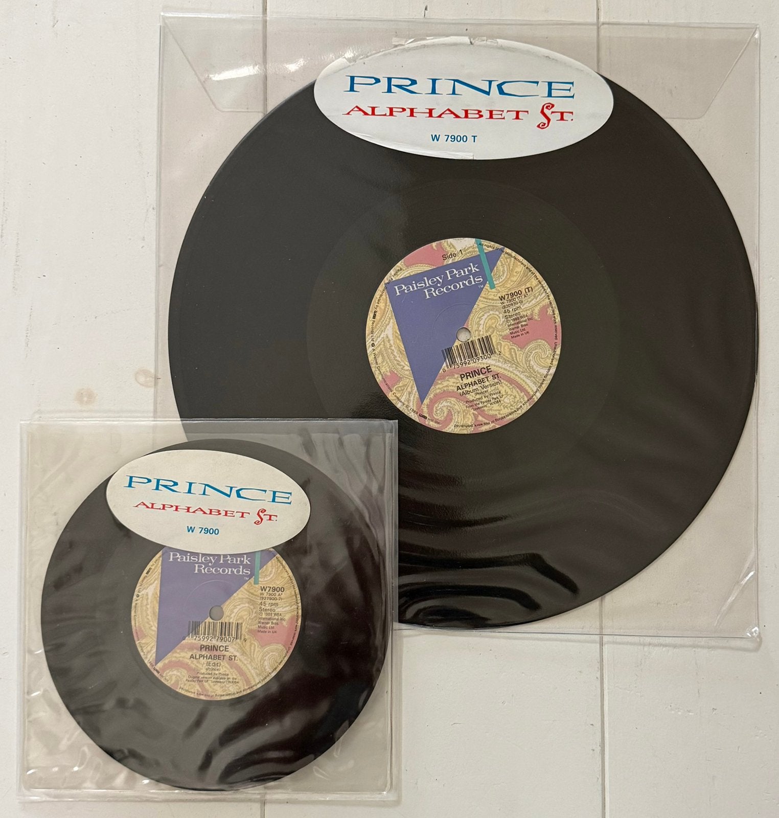 Prince Alphabet St. UK 7” single en 12” maxisingle, Gebruikt, Originele persing, Ophalen of Verzenden, R&B en Soul