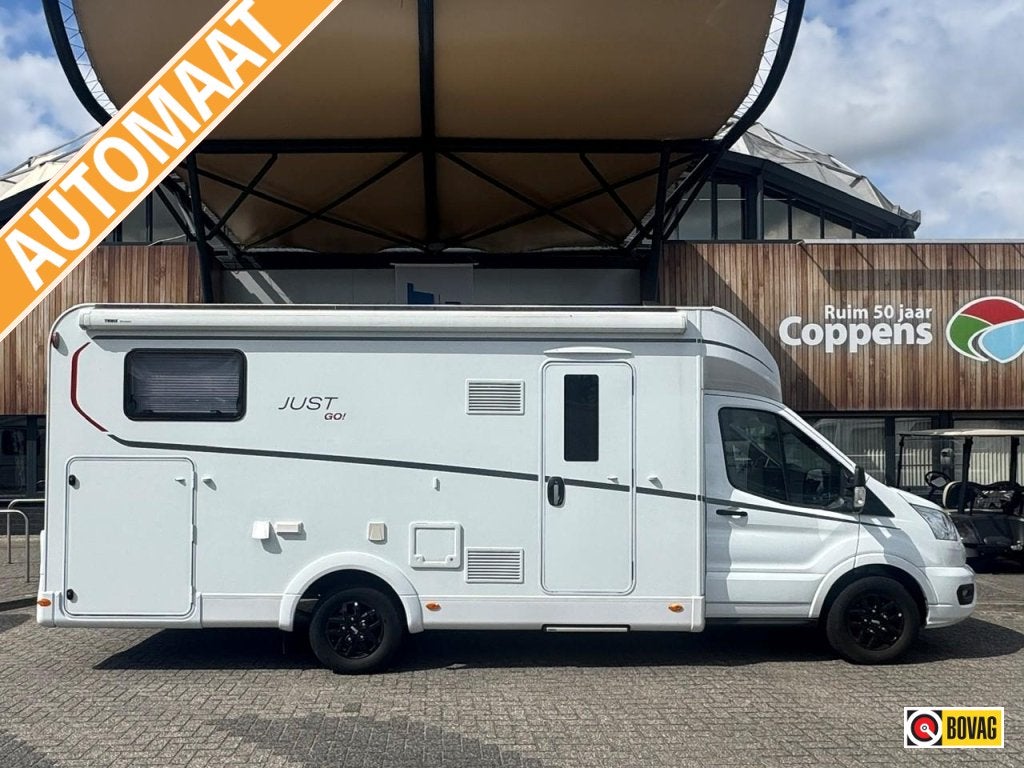 Dethleffs Just Go 7055 EB 155 PK AUTOMAAT, enkele bedden, Automaat, Ringverwarming, Bedrijf, Diesel