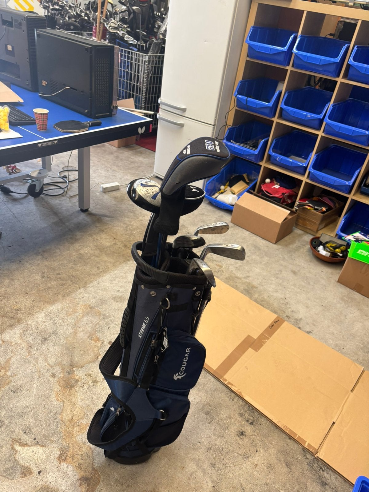 Gemengde Golfset met Golftas – Ben Sayers, Cougar e.a., Ophalen of Verzenden, Zo goed als nieuw, Set, Overige merken