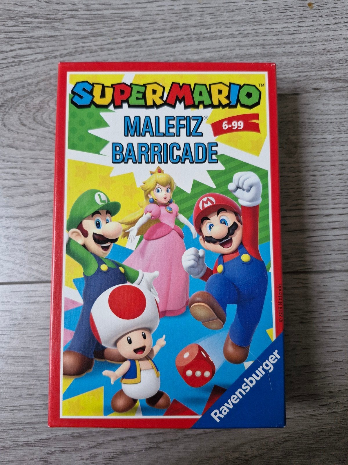 Super Mario Barricade - Blokkeer je tegenstanders!, Een of twee spelers, Ophalen of Verzenden, Zo goed als nieuw, Ravensburger