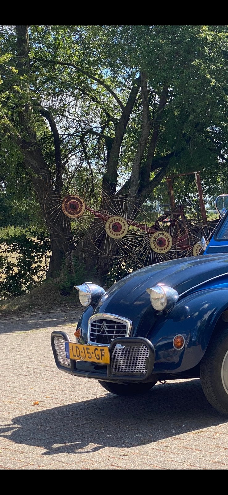 Safaribumper 2cv, Ophalen, Citroën