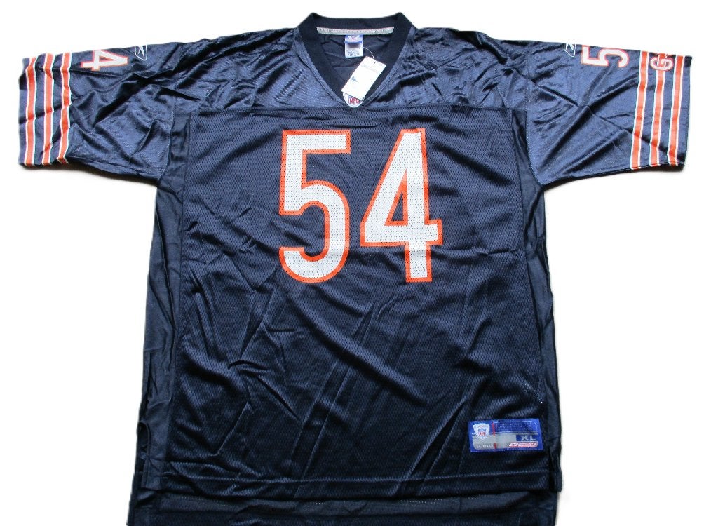 Chicago bears urlacher no: 54 reebok nfl football jersey, Info@taurusvintage.nl, Nieuw, Ophalen of Verzenden, Weg en land