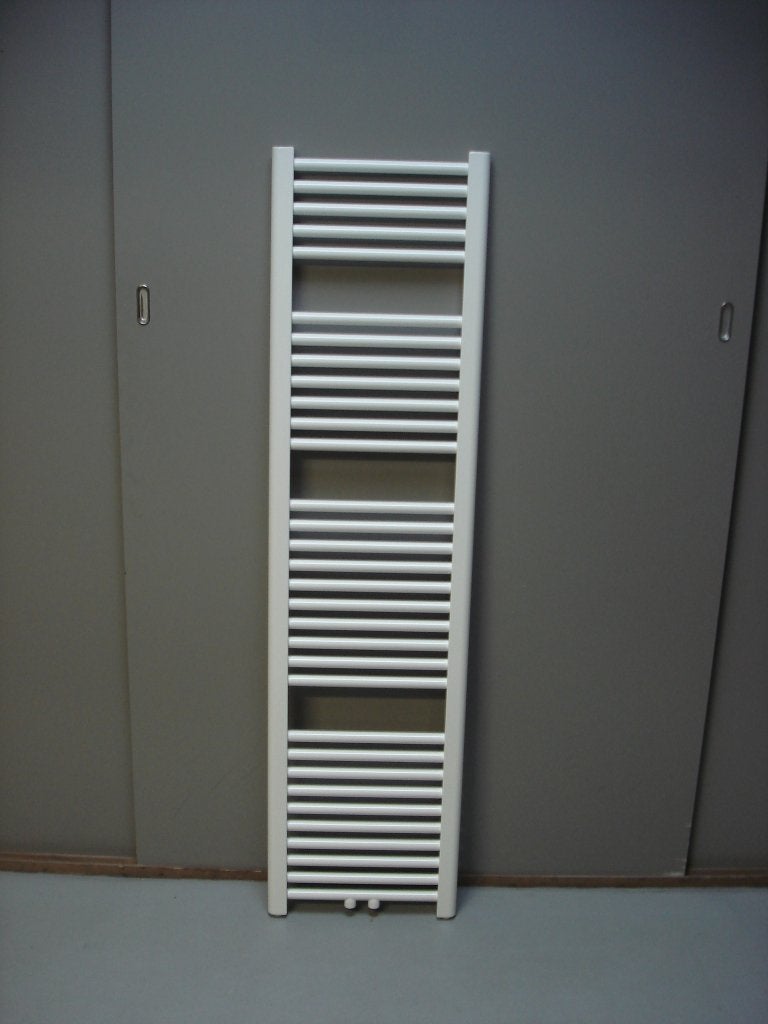 Badkamer radiator 45 cm breed x 169 cm hoog met midden onder, Nieuw, Ophalen of Verzenden, Wit, Metaal