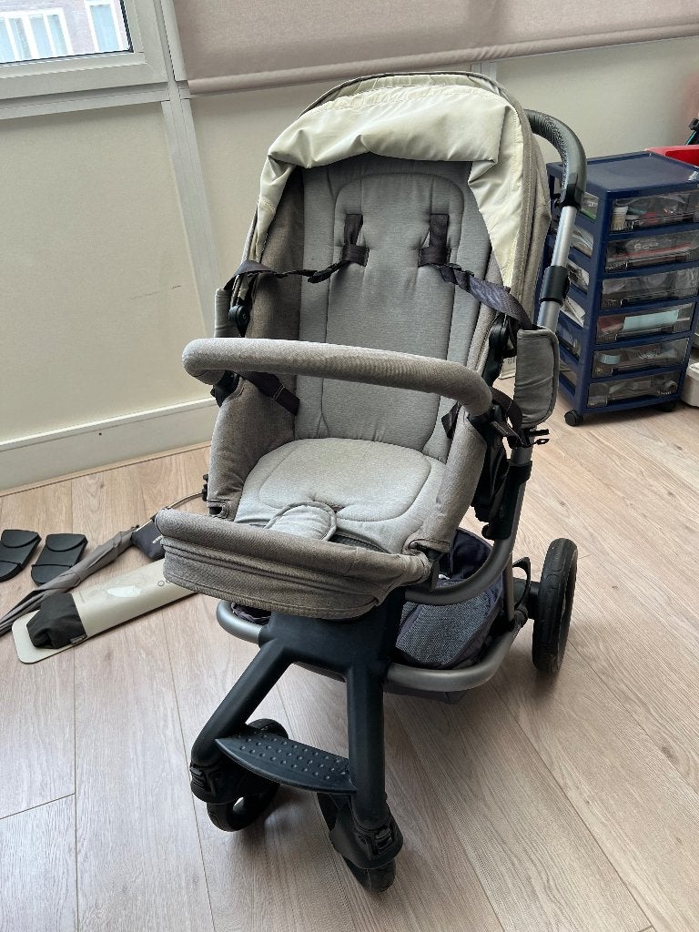 Combinatie wagen, Kinderen en Baby's, Gebruikt, Combiwagen, Met reiswieg, Ophalen