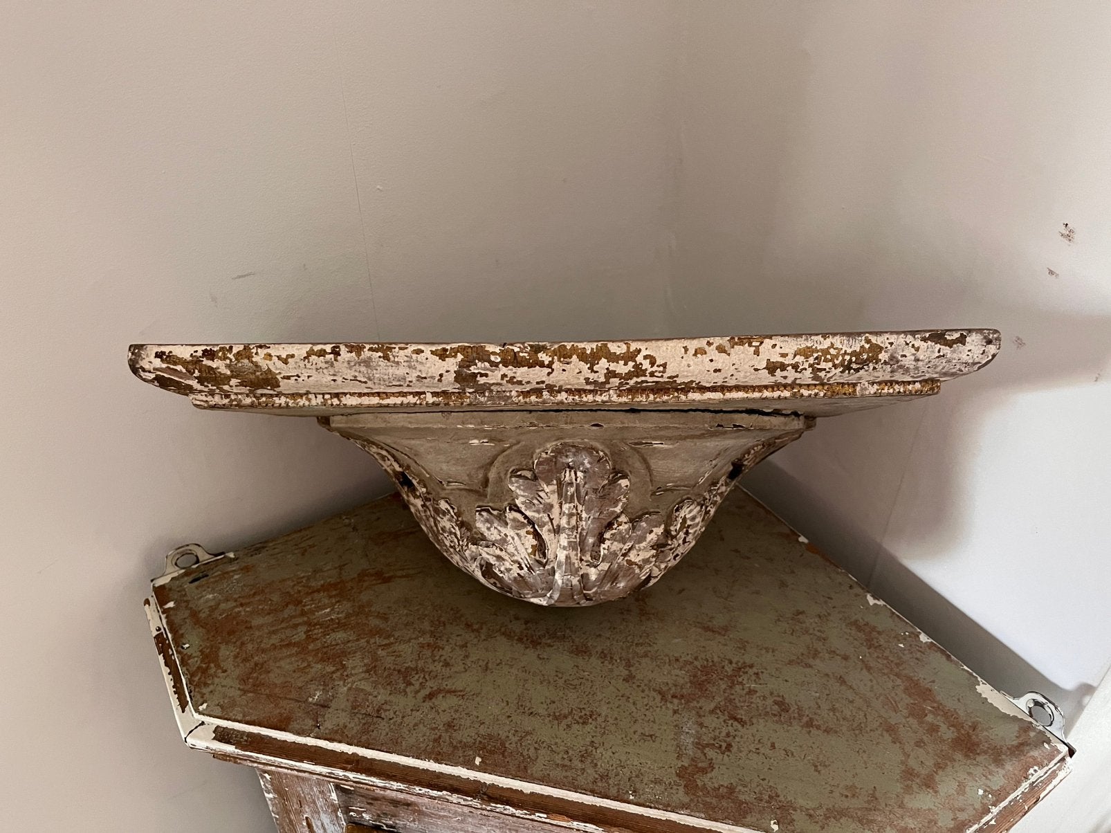 Oude Franse console **het geruite roosje**, Ophalen of Verzenden