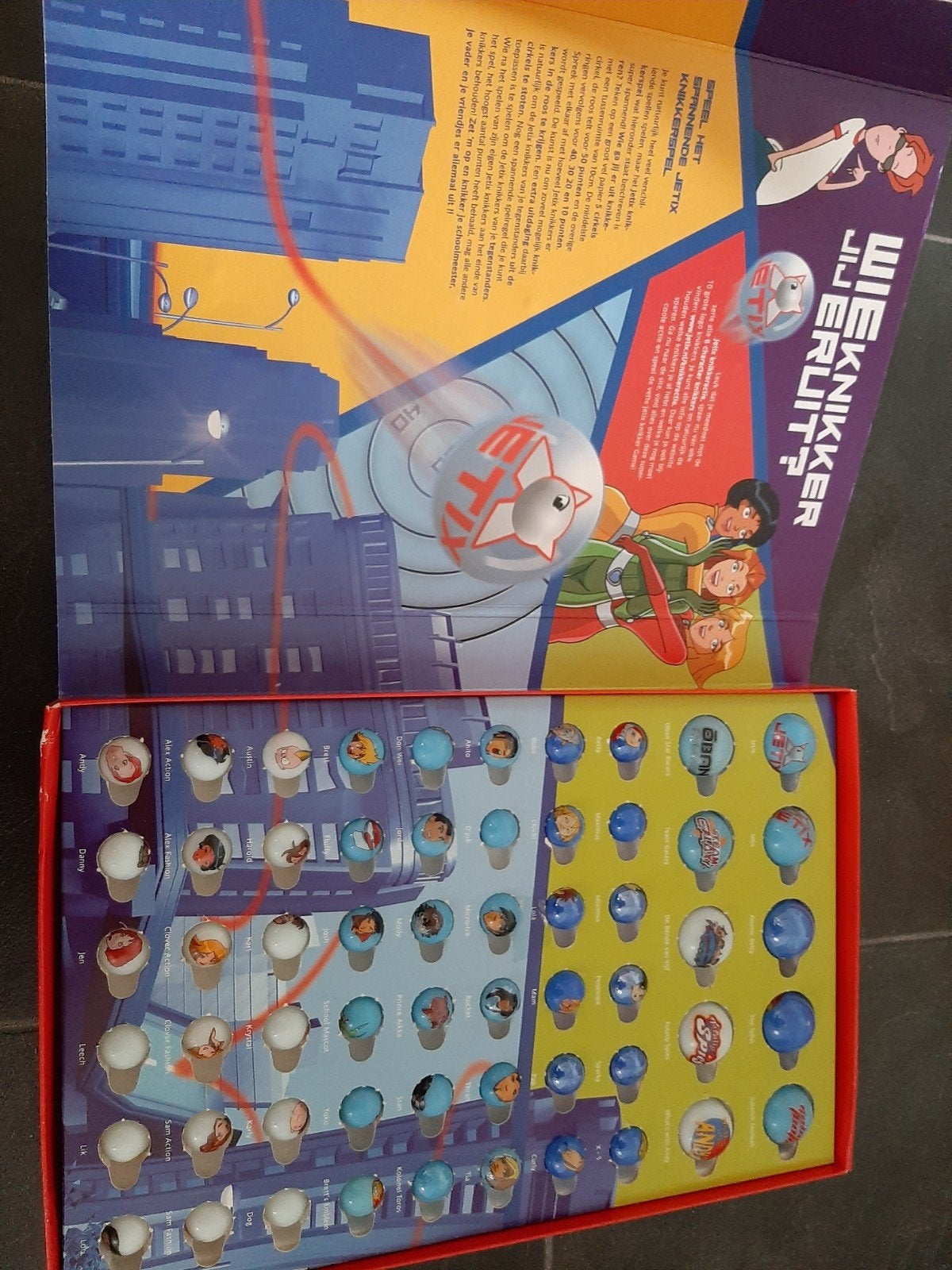 Jetix knikkerbox knikkers, Ophalen of Verzenden