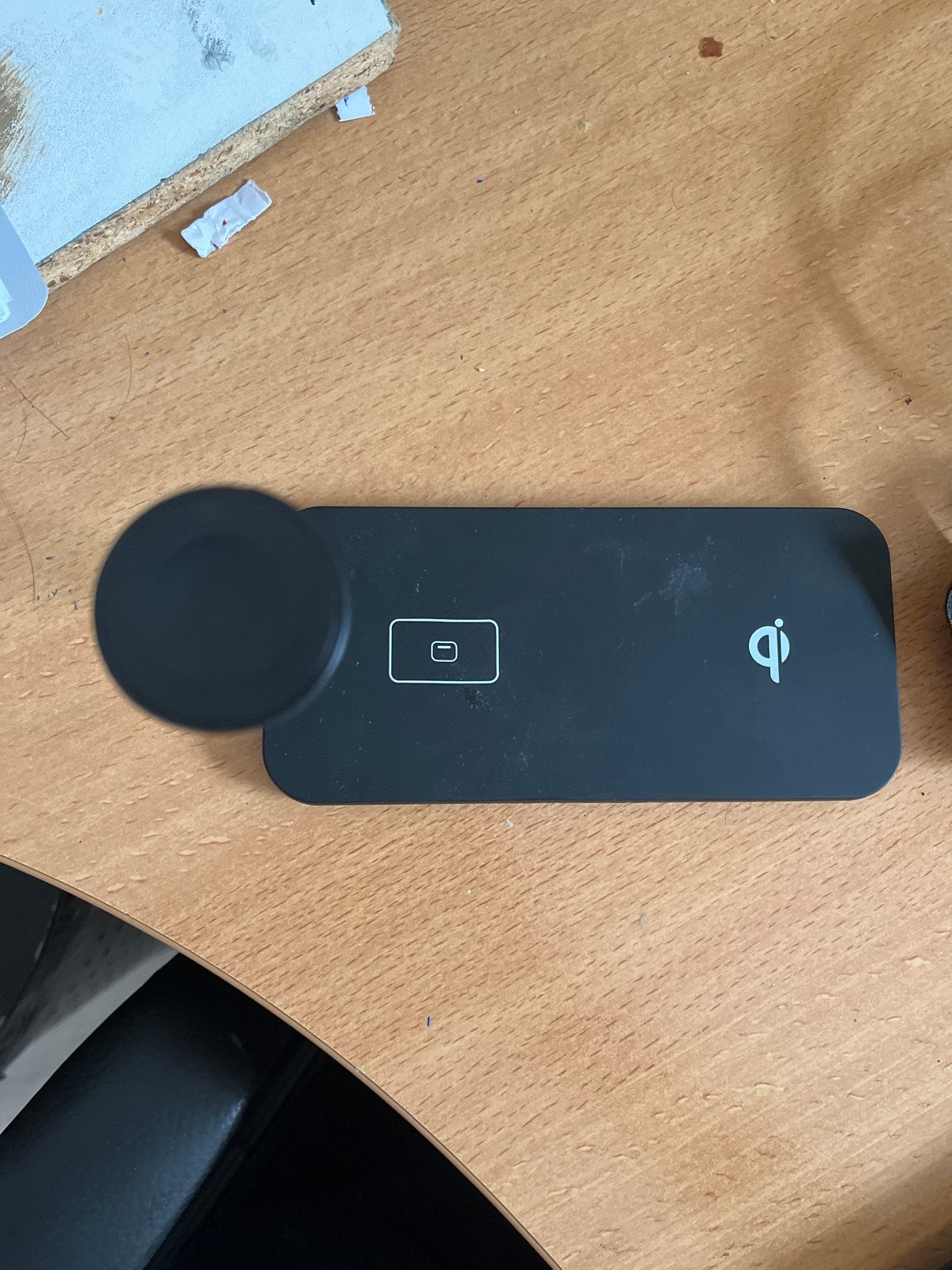 Draadloze oplader met Apple Watch oplaadstation, USB-C, Draadloze oplader, Ophalen of Verzenden, Zo goed als nieuw