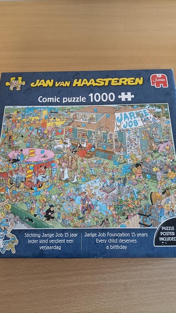 Jan van Haasteren puzzel, Ophalen, 500 t/m 1500 stukjes, Zo goed als nieuw