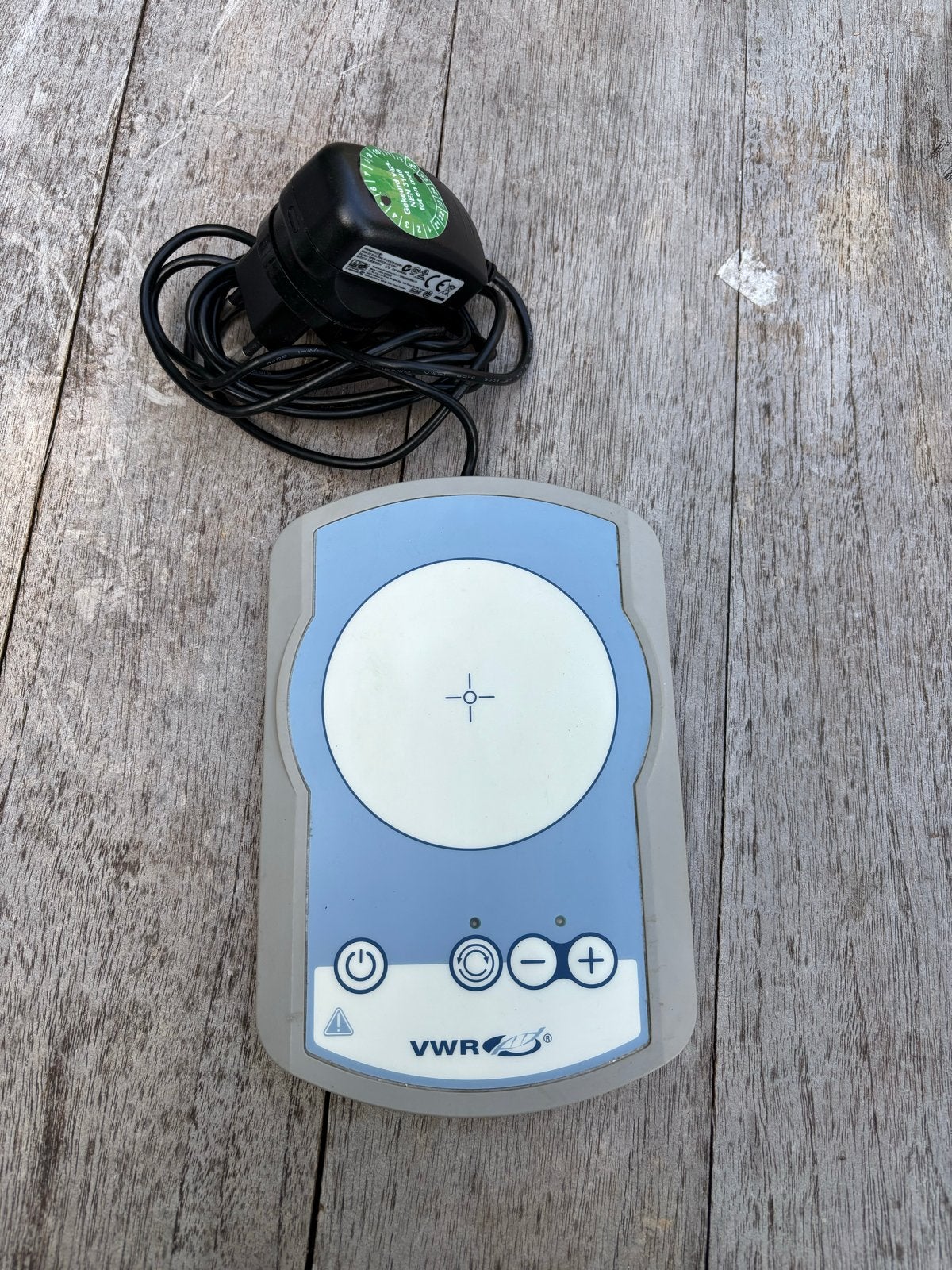 VWR IKA Lab Disc S040 Magnetische Roerplaat met Adapter, Ophalen of Verzenden, Gebruikt