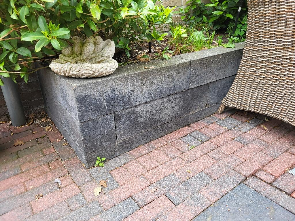 stapelstenen / blokken - 45 stuks 60x15x15 cm, Ophalen, Gebruikt, Beton, Overige typen