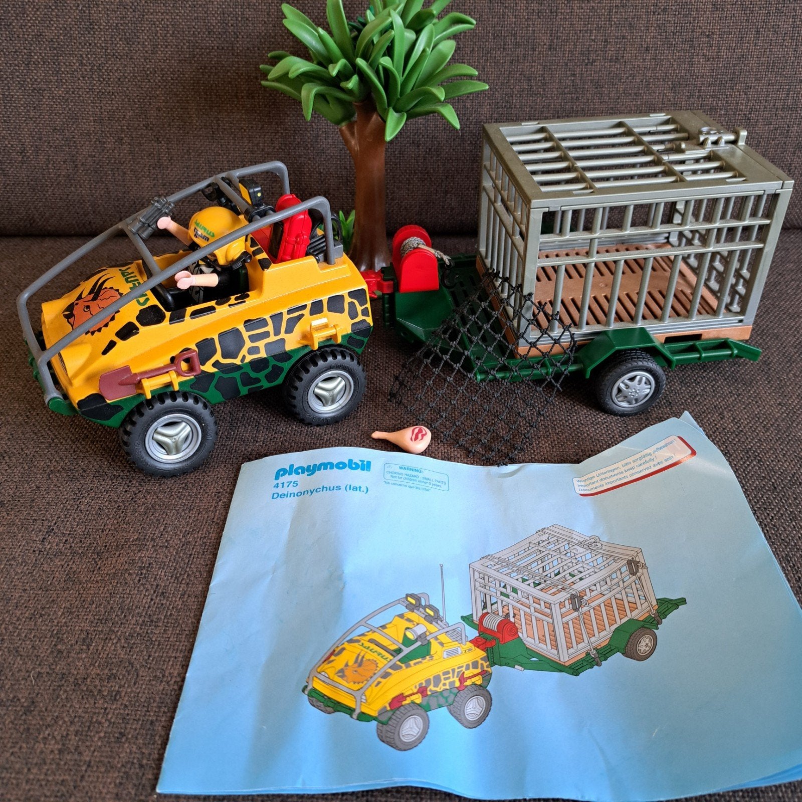Playmobil 4175 Deinonychus, Ophalen of Verzenden, Zo goed als nieuw