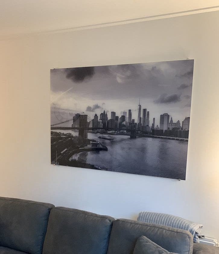 Plexiglas schilderij / poster Manhattan New York, Ophalen