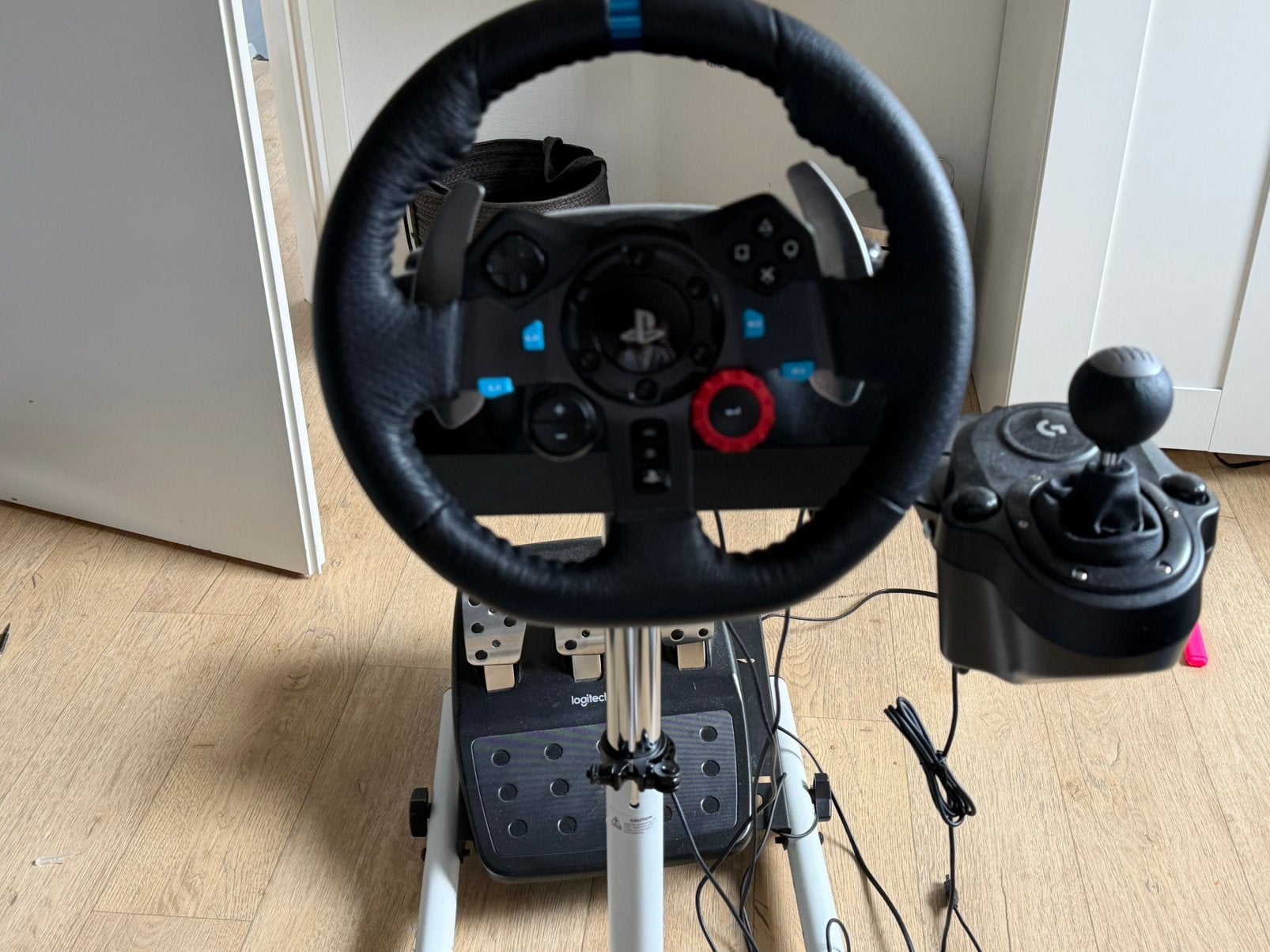 Sim racing setup, Spelcomputers en Games, Ophalen of Verzenden, Zo goed als nieuw, Playseat of Racestoel, PlayStation 4