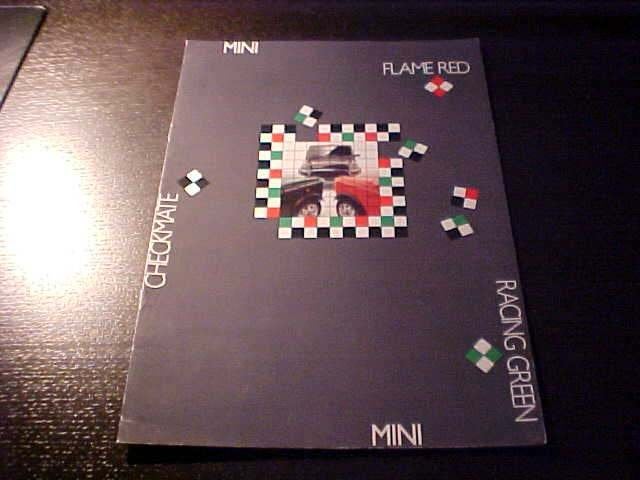 Folder - Mini Check Mate / Racing Green / Flame Red, Ophalen of Verzenden, Gelezen, Overige merken
