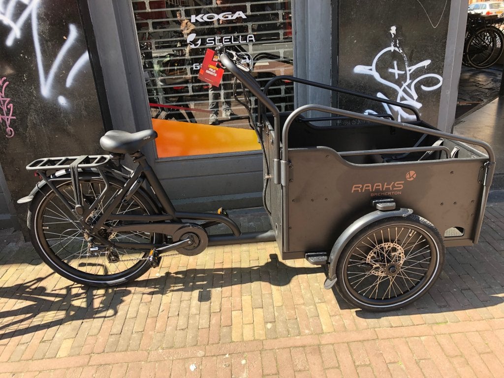 Fietshokje Houtplein: Raaks Bremerton e-bakfiets NIEUW