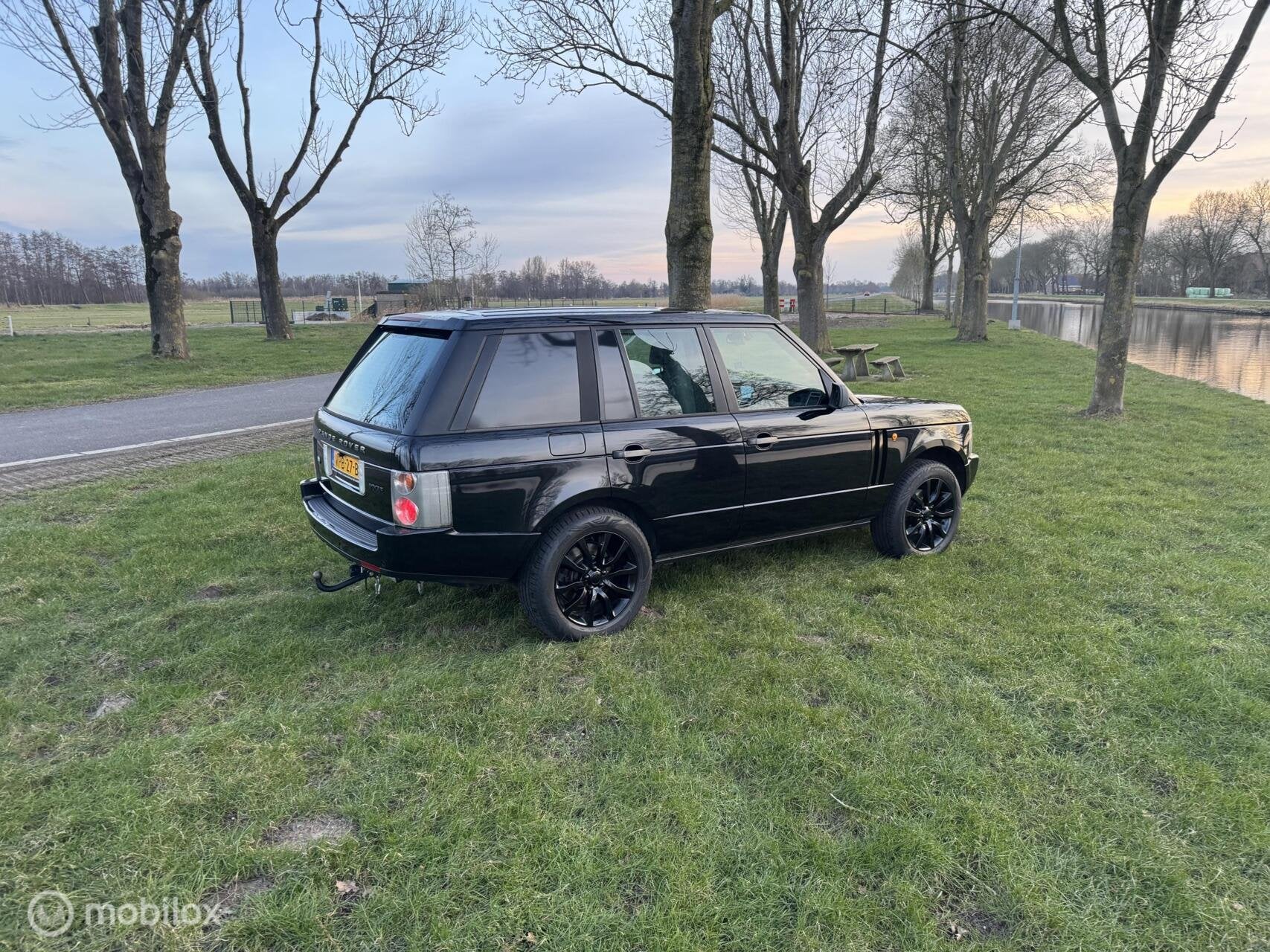Range Rover 2.9 Td6 Vogue grijs kenteken nieuwe APK, Auto's, Land Rover, Automaat, Gebruikt, Bi-Xenon koplampen, Zwart