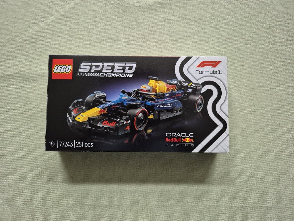 Lego Speed Champions set 77243 Red Bull formule 1 racewagen, Inclusief instructies, Gebruikt, Lego, Complete set