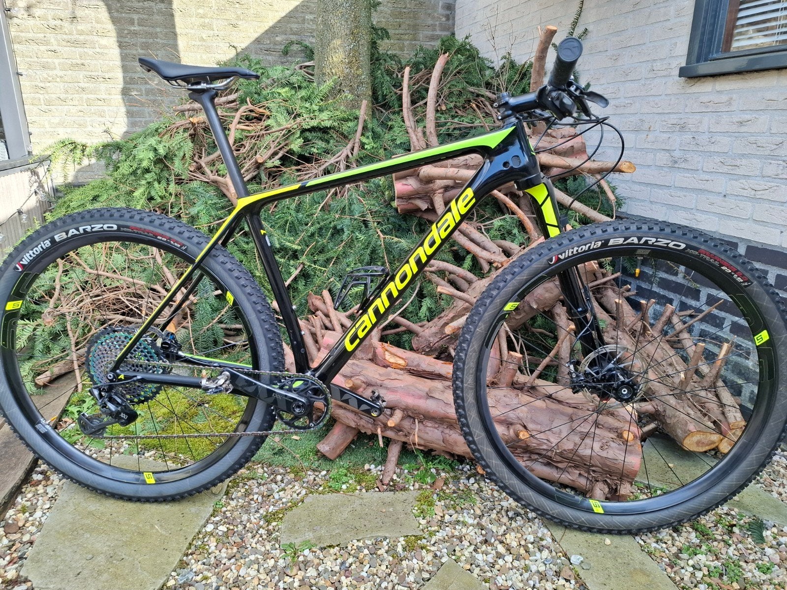 Cannondale World Cup Carbon Mountainbike met Lefty voorvork, Fietsen en Brommers, Fietsen | Mountainbikes en ATB, Hardtail, Zo goed als nieuw
