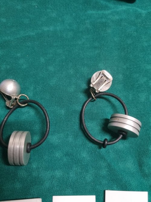 Oorbellen clips metaal en rubber 489, Ophalen of Verzenden, 'T Olde Gre-j, Info@toldegrej.nl, Endepoelstraat 20f Didam
