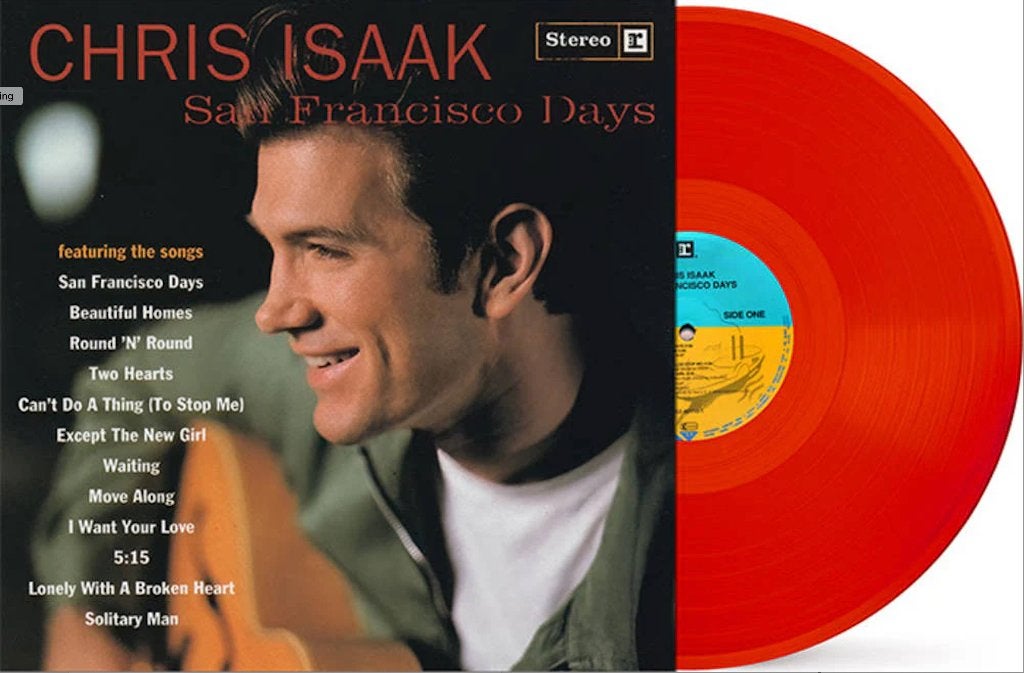 Vinyl LP Chris Isaak San Francisco Days RED RSD 2022 NIEUW, LP, Colored vinyl, Pop, Ophalen of Verzenden