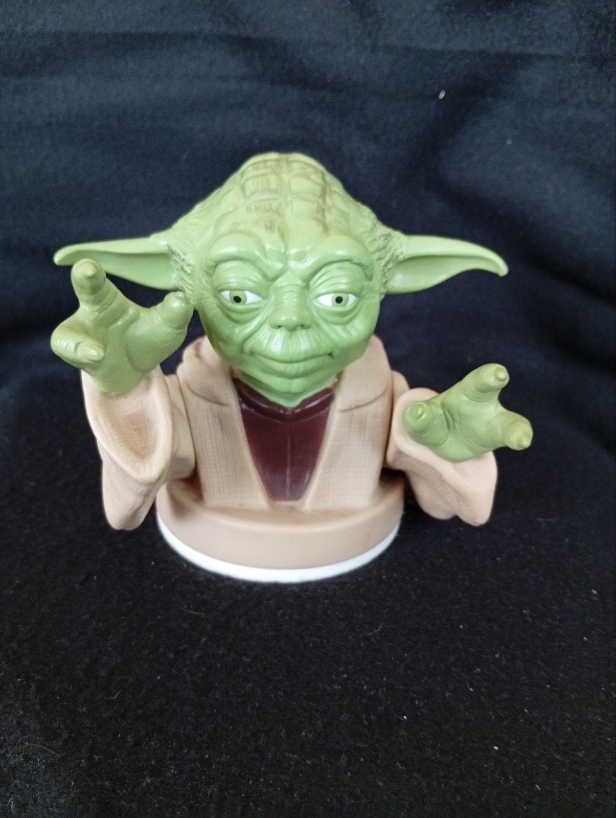 Star Wars Yoda cup topper 1999, Ophalen of Verzenden, Gebruikt, Gebruiksvoorwerp