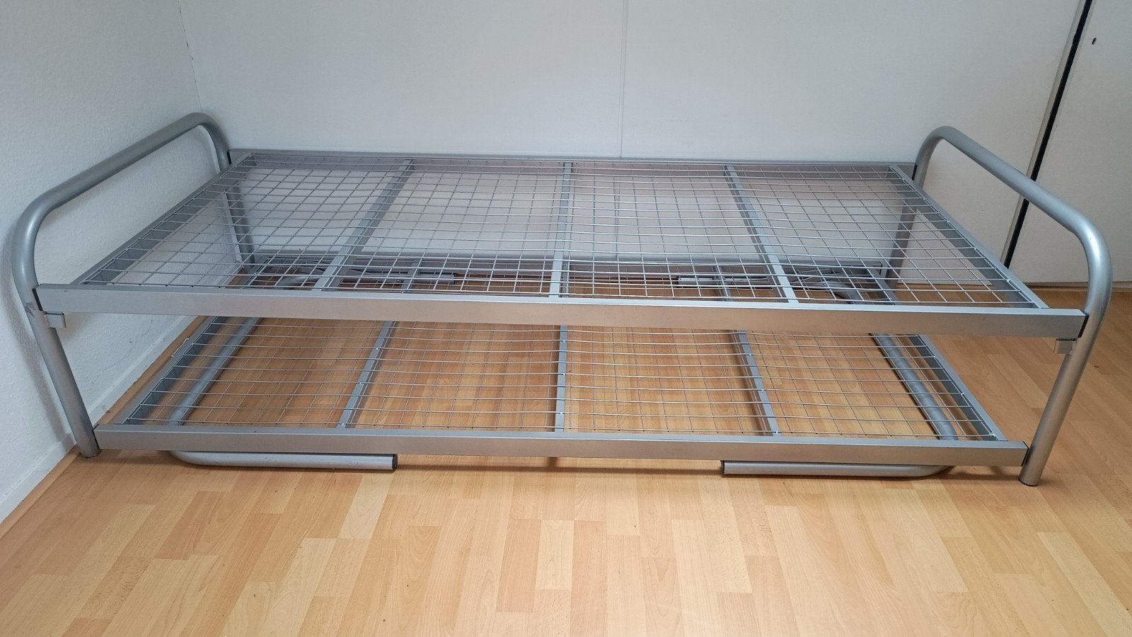 Bed met onderschuifbed, Ophalen, 90 cm, Eenpersoons, Overige typen
