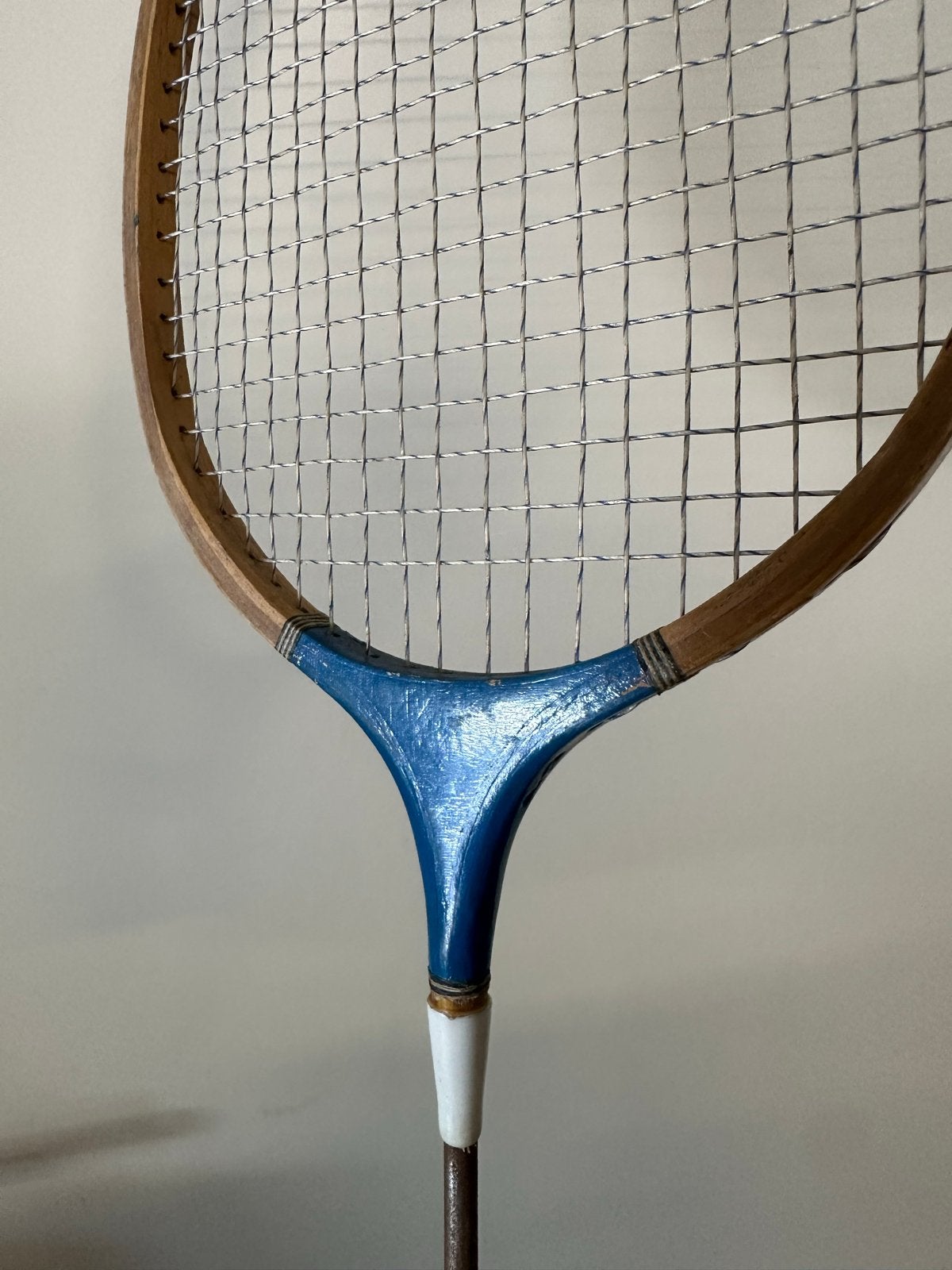 Vintage houten badmintonracket, Ophalen of Verzenden, Gebruikt, Racket(s)