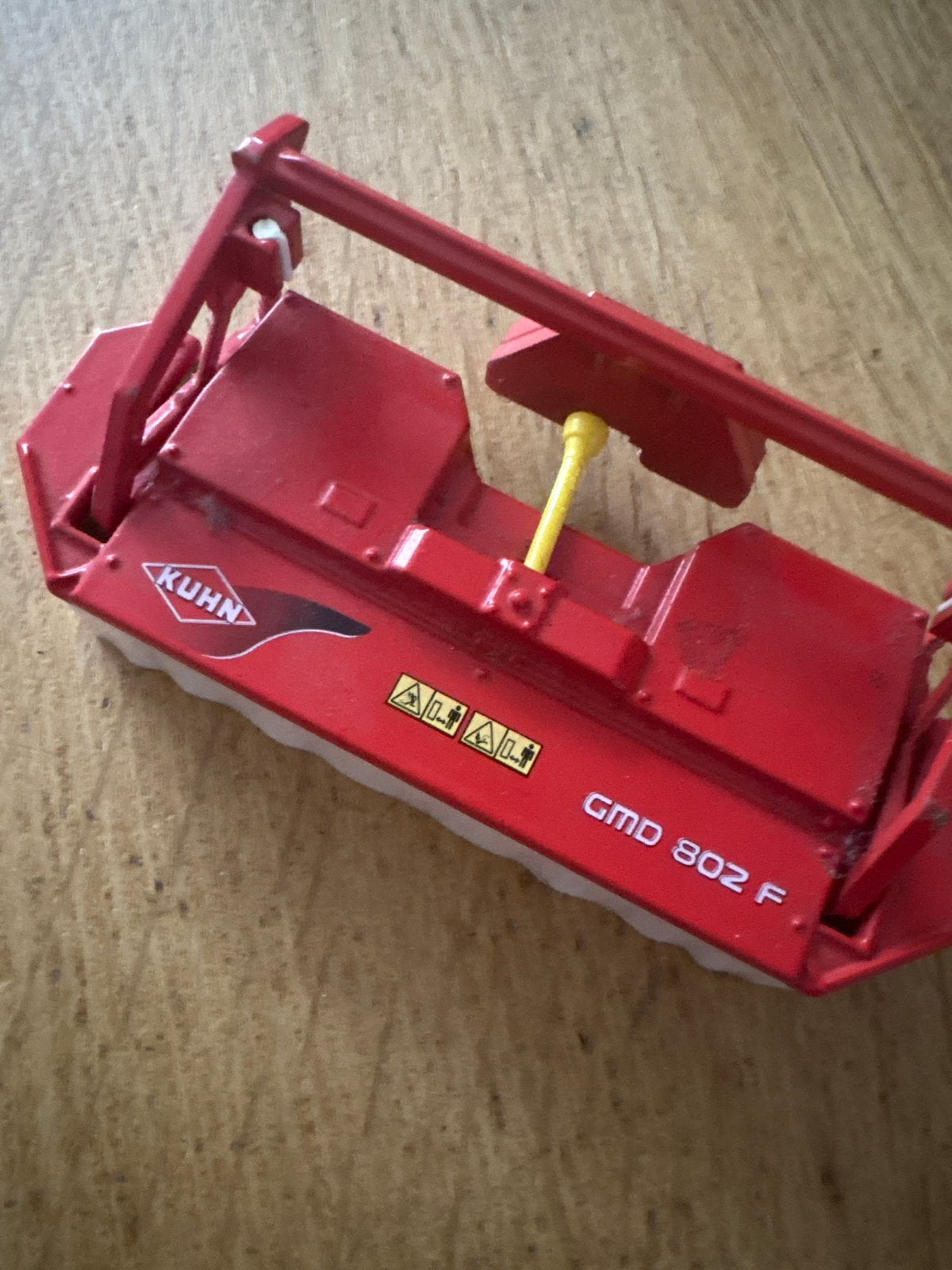 Kuhn GMD 802 F Maaimachine Speelgoedmodel, Ophalen of Verzenden, Gebruikt