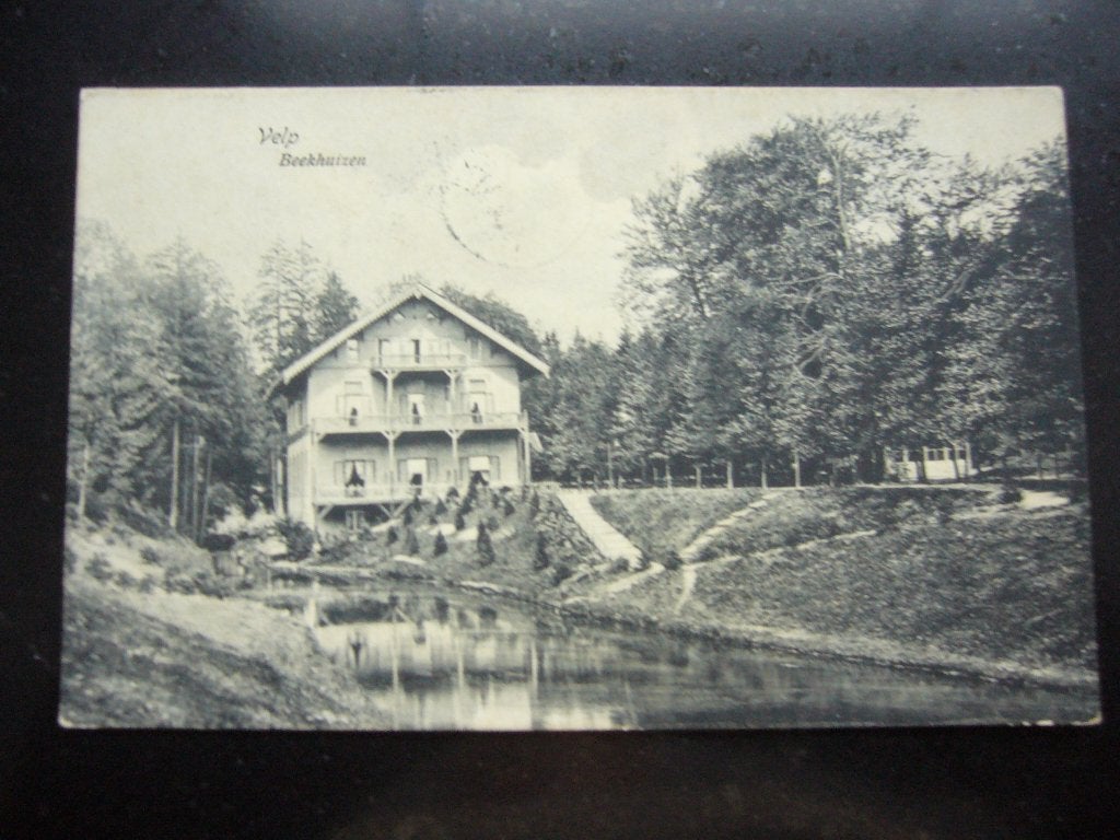 VELP  =  BEEKHUIZEN  1909, Ophalen of Verzenden, Voor 1920, Gelopen, Gelderland