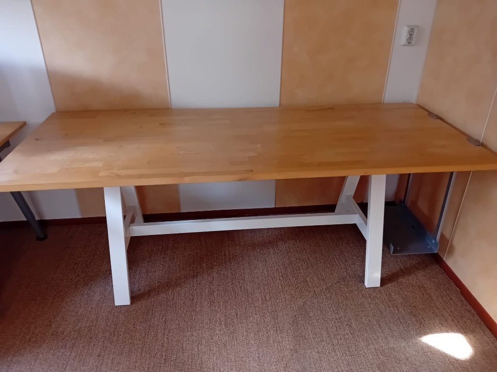 Bureau tafel 200x81cm, Ophalen, 81 cm, Zo goed als nieuw, Computerbureau