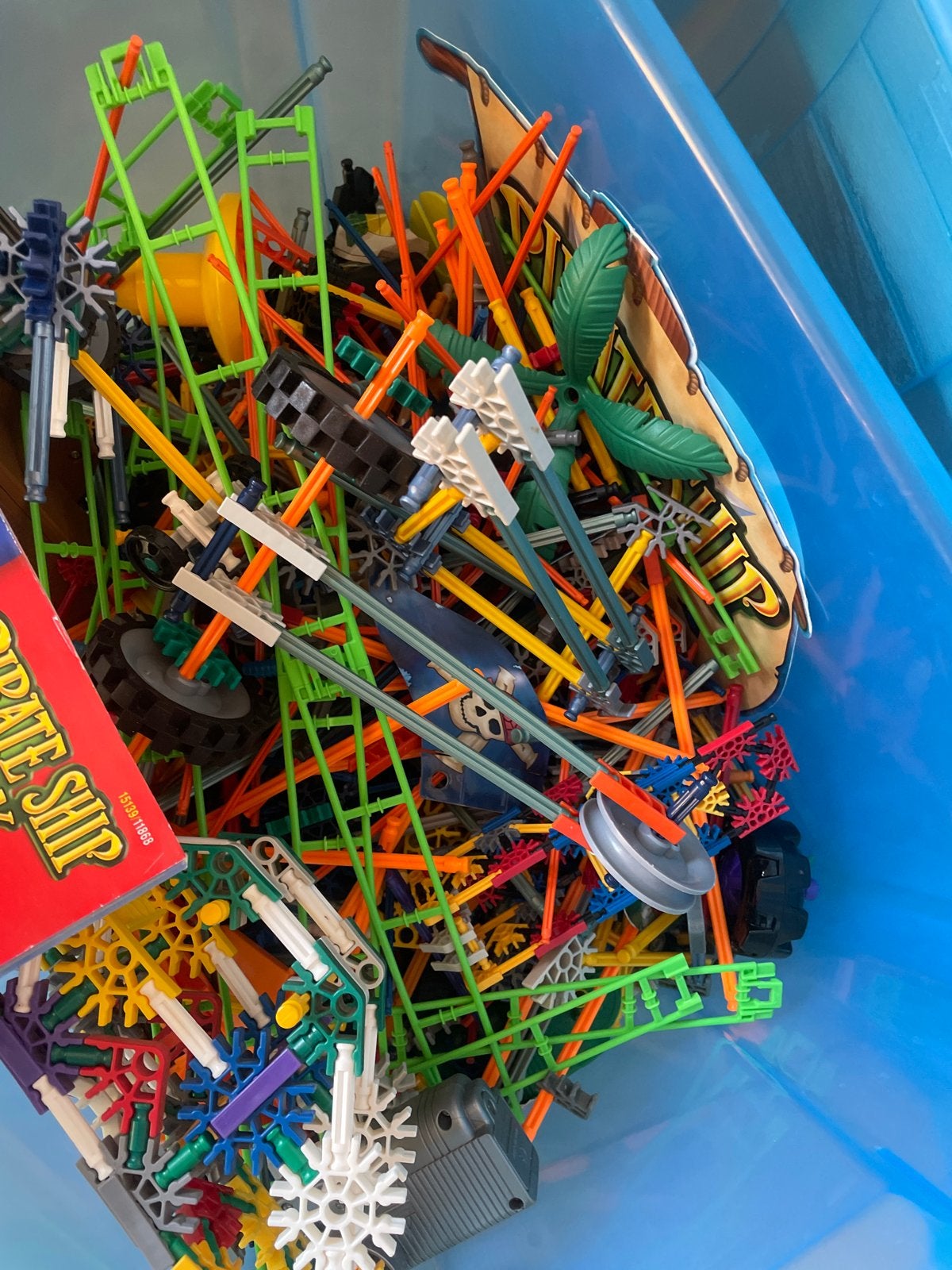 K'nex Pirate Ship Park - Grote partij K'nex onderdelen, Ophalen of Verzenden, Gebruikt, K'nex