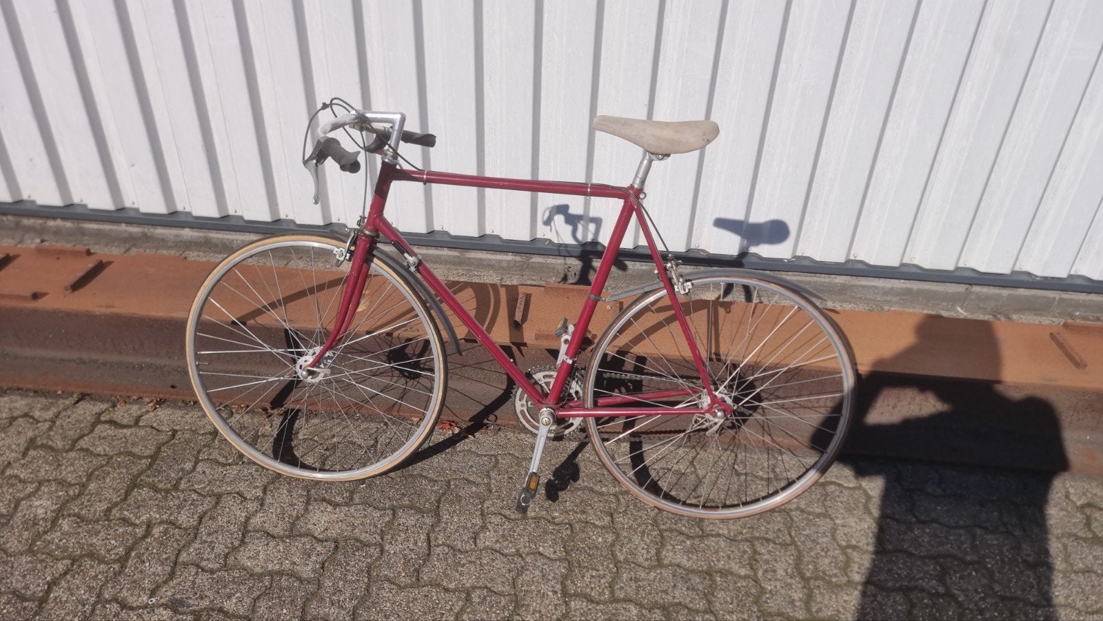 Antieke Gazelle race fiets, Ophalen, Gebruikt, Velgrem, Gazelle