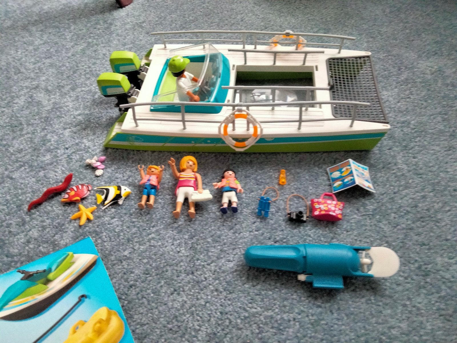 Mooie boot om onderwater te kijken van Playmobil., Ophalen of Verzenden