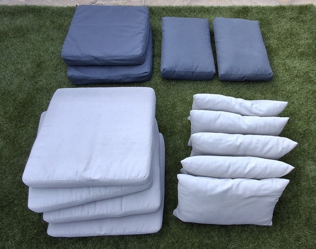 Ikea tuinkussens, Tuin en Terras, Ophalen, Gebruikt