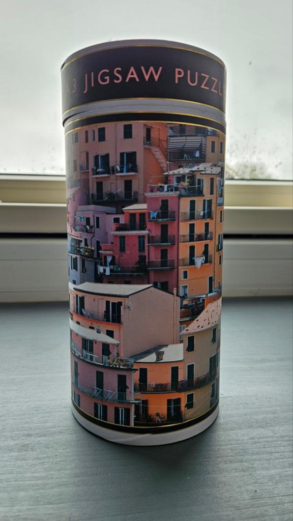 Jigsaw Puzzel 200 Stukjes - Kleurrijke Gebouwen, Ophalen of Verzenden, Minder dan 500 stukjes, Zo goed als nieuw, Legpuzzel