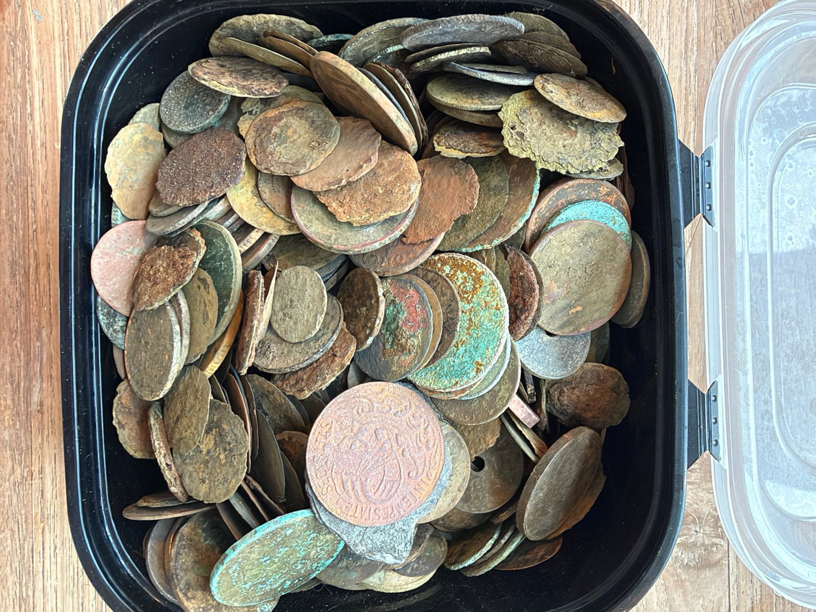 Foto 3 van Bodemvondsten munten 1,3 kilo