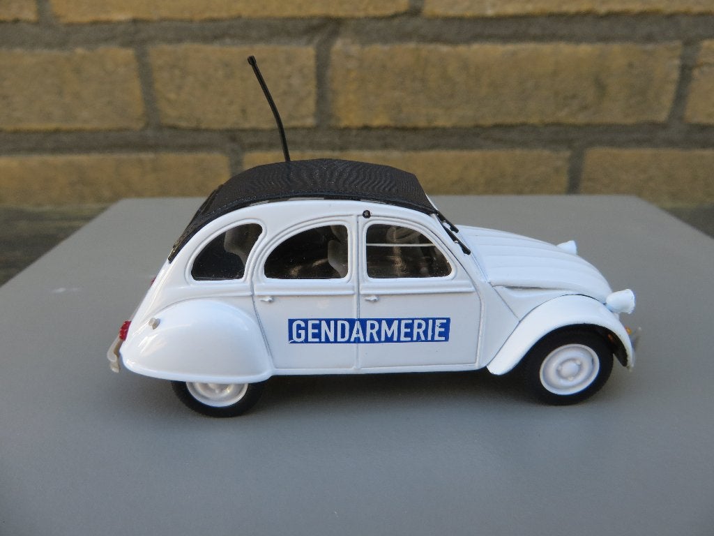 Norev Citroën 2CV 6 Gendarmerie, Ophalen of Verzenden, Gebruikt, Auto, Norev