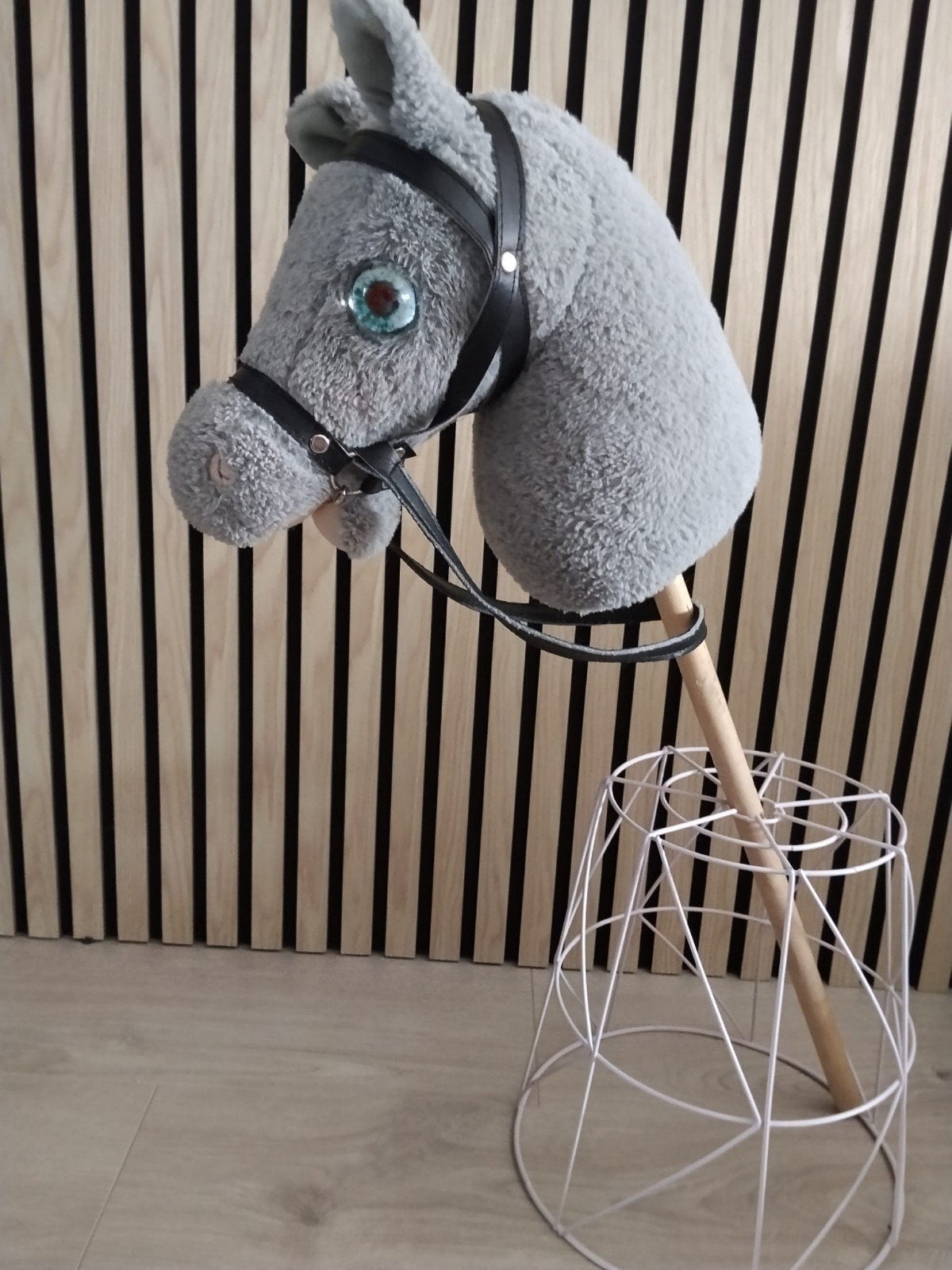 Hobby Horse Grijs met Benodigdheden, Ophalen of Verzenden, Zo goed als nieuw, Jongen of Meisje