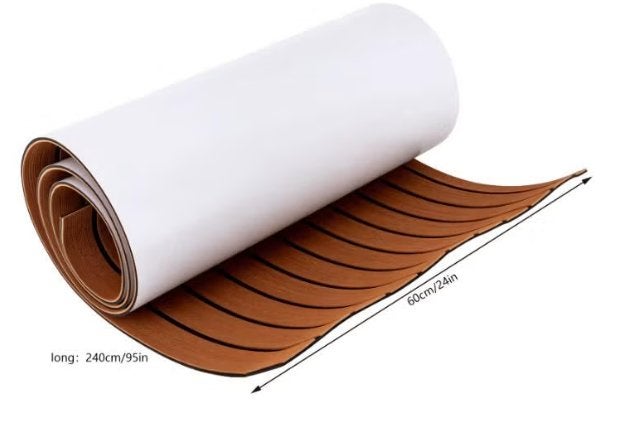 Bootvloer EVA schuim / dekbedekking ultra grip (240x60cm), Ophalen of Verzenden, Nieuw